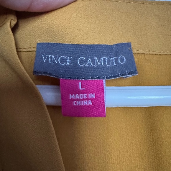 Vince Camuto Mustard Yellow Dress - Picture 2 of 5